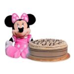 Minnie Mouse with Cake gift by Kids Combos