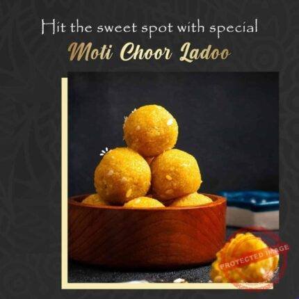 1 kg Moti Chor Ladu Rewaari Sweet gift delivery in Pakistan