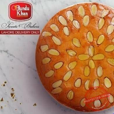 Dry Almond Cake gift delivery in Pakistan