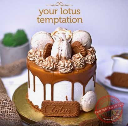 Aztec Lotus Cake gift delivery in Karachi