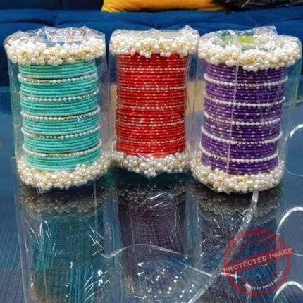 3 Bangels Set in Different Color gift for Eid