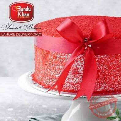 Red Velvet Cake gift delivery in Pakistan