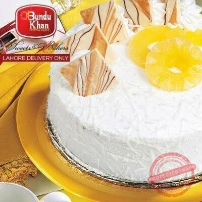 Special Pineapple Cake gift delivery in Pakistan