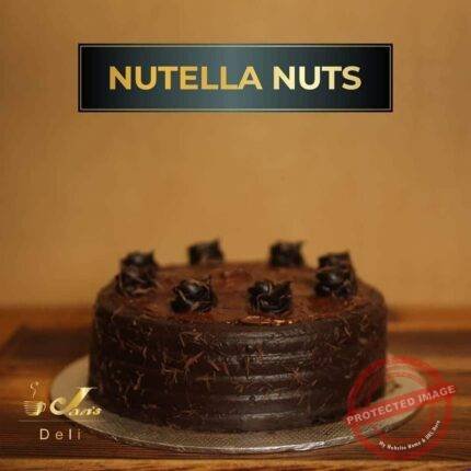Notella Nuts Cake Jan’S Deli 3 Lbs gift delivery in Peshawar