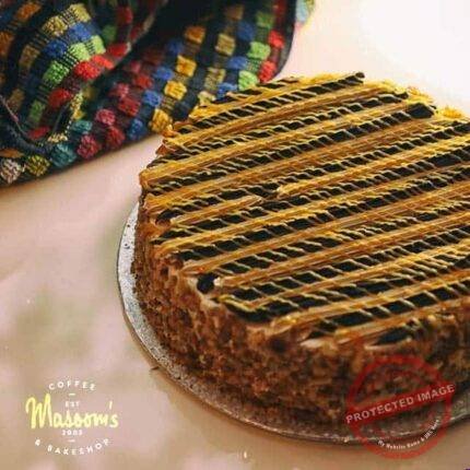 Coffee Caramel Cake gift delivery in Multan
