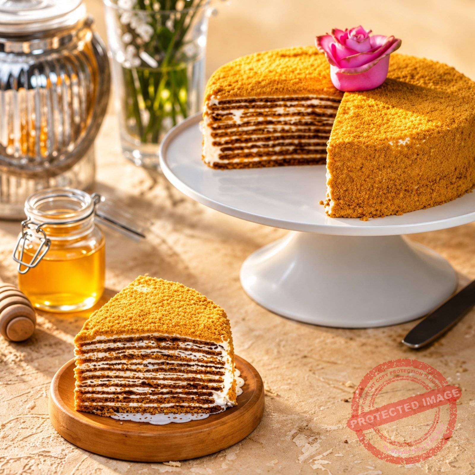 8 Layer Honey Cake by Lals in Karachi 8 Layer Honey Cake by Lals in Karachi