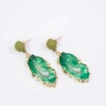 Abstract Leaf Earrings gift delivery in Pakistan