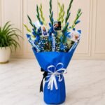 Blue Themed Bouquet gift delivery in Pakistan
