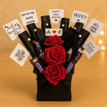 Chocolate Box Black gift delivery in Pakistan