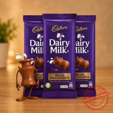 3 Dairy Milk Chocolate Large 90 g for Valentines Day
