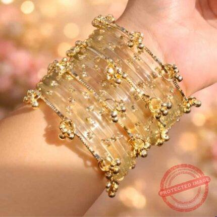 Rain Drop Kashmiri Bangles gift for Eid