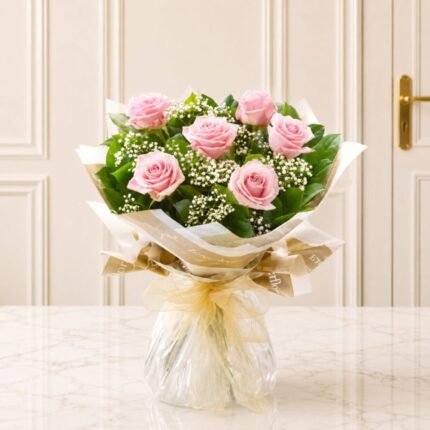 Six Stolen Kisses – Pink gift delivery in Pakistan
