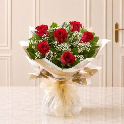 Six Stolen Kisses – Red gift delivery in Lahore