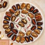 Marble Date Platter (42 Pcs) chocolate gift by Lals for Ramadan