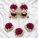 Imported Flowers Jewelry Set in Lahore for Wedding