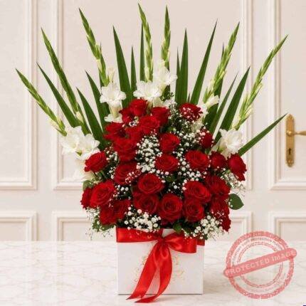Flowers Box 1 gift delivery in Pakistan