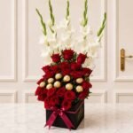 Decent Flowers Box gift delivery in Pakistan