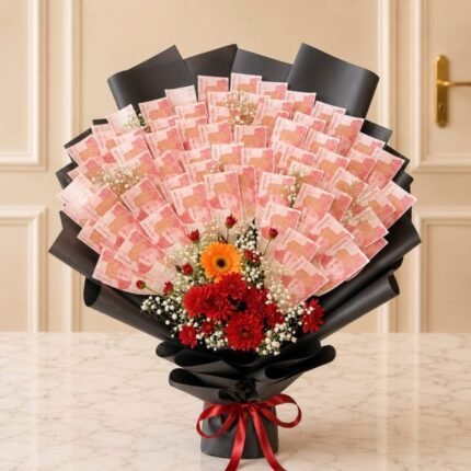 Cash Bouquet gift delivery in Pakistan