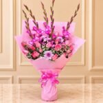 Pink Themed Bouquet gift delivery in Pakistan