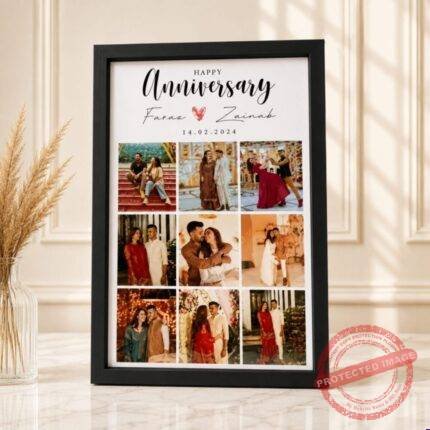 Customised Anniversary Frame gift delivery in Pakistan