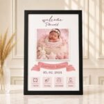 Born Baby Frame gift delivery in Pakistan