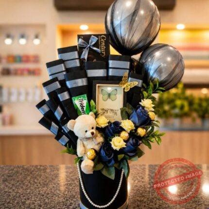 Black Chocolate Box New for Wedding