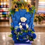 Blue Landscape Box chocolate gift for Wedding