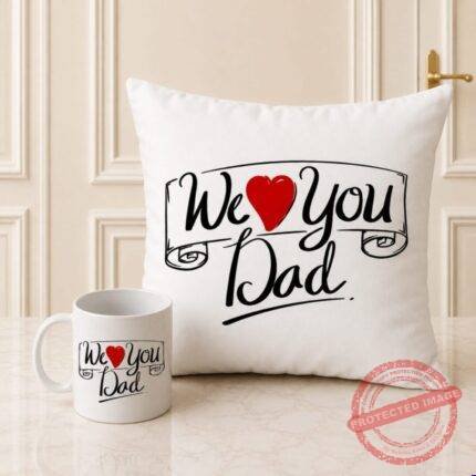 We Love You Dad Deal personalised gift by Father’s Day for Fathers Day