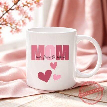 Favorite Mom Mug gift by Mother’s Day for Mothers Day