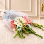 12 Stems Gladiolus Bouquet in Lahore