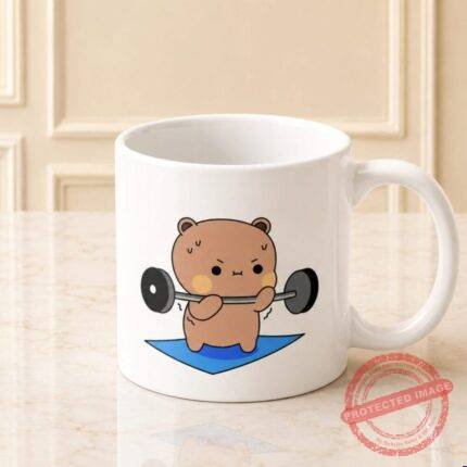 Mochi Exercise Mug gift by Mug Collection