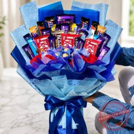 Mix Chocolate Bouquet for Valentines Day