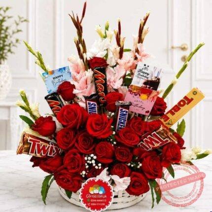 Best Chocolate Basket gift delivery in Pakistan