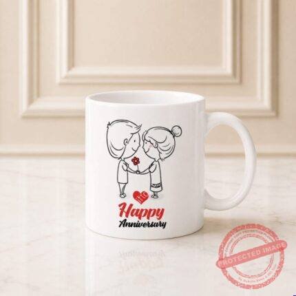 Anniversary Couple Mug gift delivery in Pakistan