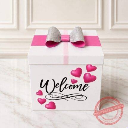 Transparent Balloon Explosion Box for Her gift delivery in Pakistan