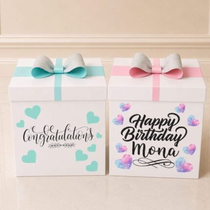 Transparent Balloon Large Explosion Box for Him gift delivery in Pakistan