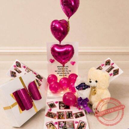 Explosion Balloon Box Combo gift delivery in Pakistan
