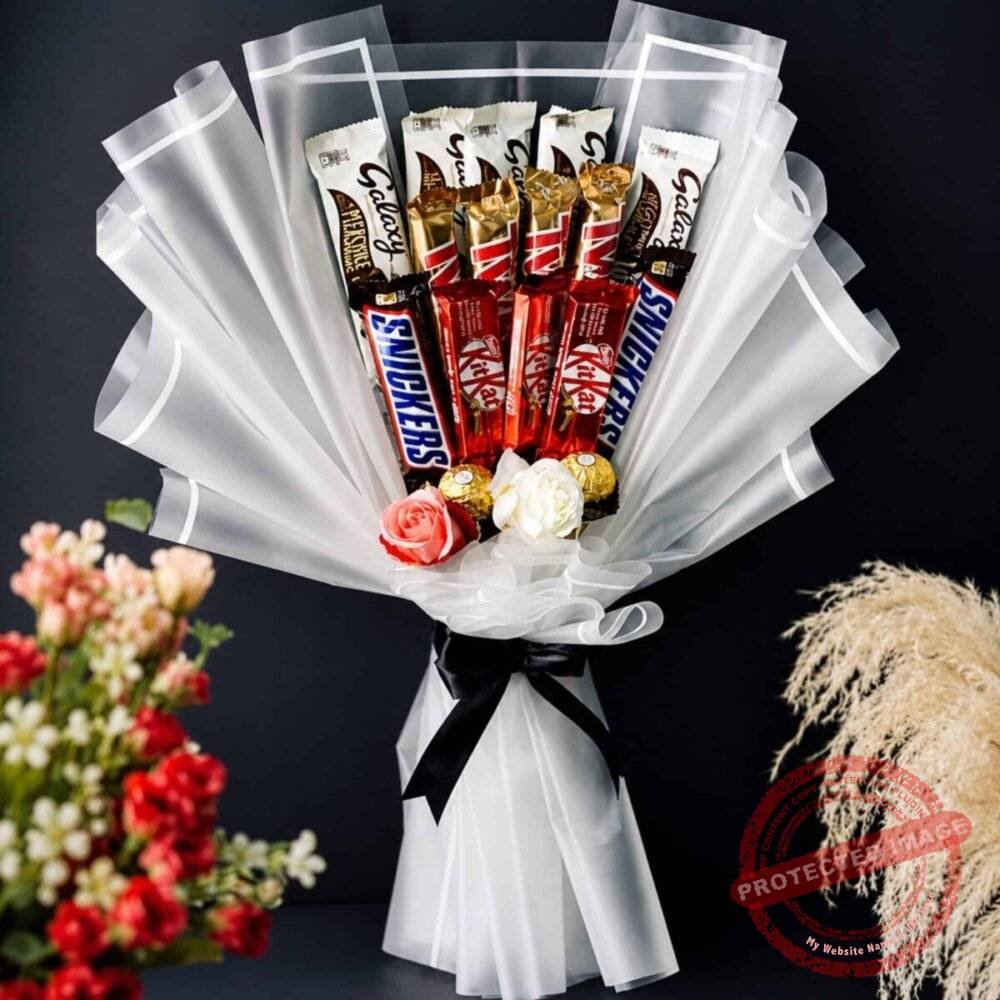 Flavorful Bouquet Flavorful Bouquet chocolate gift for Valentines Day
