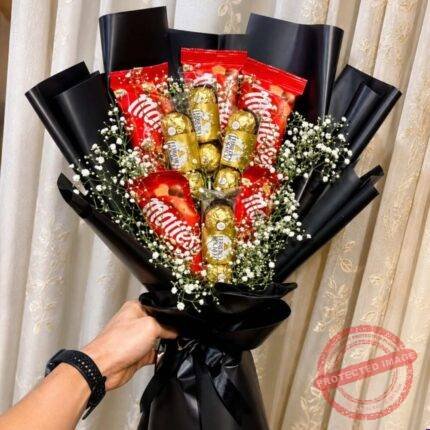 Malteser Bouquet chocolate gift for Valentines Day