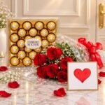 24 Pcs Ferrero Rocher and Roses gift delivery in Pakistan