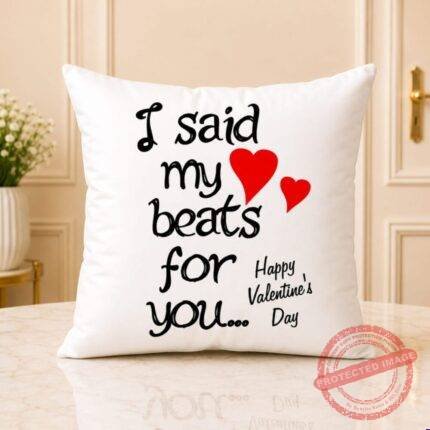 Valentine Cushion by Cushions for Valentines Day