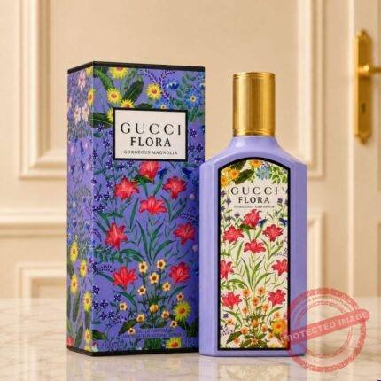 Gucci Flora Gorgeous Magnolia Eau De Parfum, for Women, 100 ml perfume gift by for Her