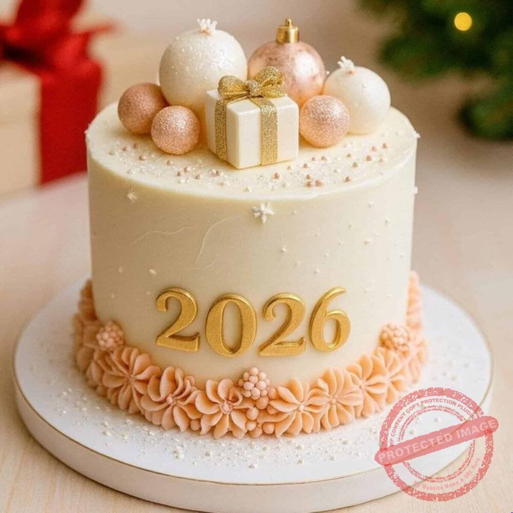 New Year Cake 2026 New Year Cake 2026 by O’Clock in Lahore