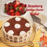 Strawberry Sponge Cheese Cake gift delivery in Pakistan