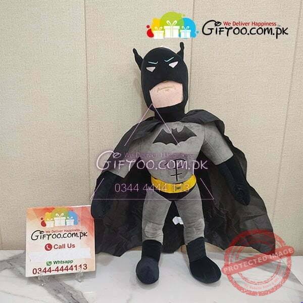 Stuffed Doll 15 Inch Stuff Batman 14 Inches gift delivery in Pakistan