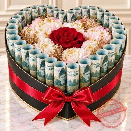 Royal Cash Bloom gift for Valentines Day