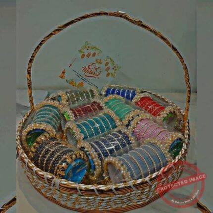 Basket Full of Bangels for Eid
