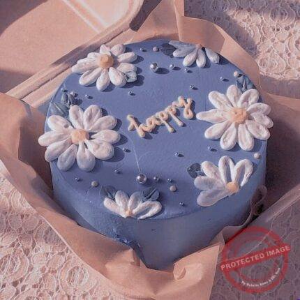 Purple Theme Cake by O’Clock in Lahore