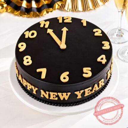 Celebrating New Year Cake gift