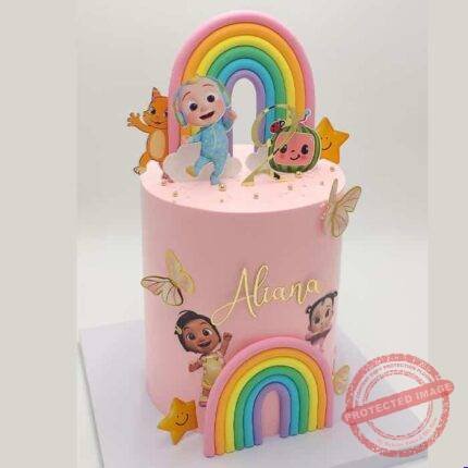 Cocomelon Theme Cake gift delivery in Pakistan